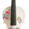 Rozanna's Violins Butterfly Dream White Glitter Series Violin Outfit 4/4