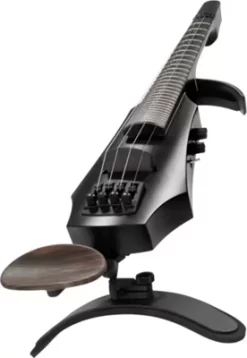 NS Design NXTa Active Series 4-String Fretted Electric Violin In Black 4/4