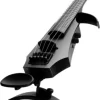 NS Design NXTa Active Series 5-String Fretted Electric Violin In Black 4/4