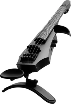 NS Design NXTa Active Series 5-String Fretted Electric Violin In Black 4/4