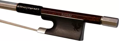 Revelle Woody Series Carbon Fiber Wood Hybrid Violin Bow 4/4 Round 3 Revelle Woody Series Carbon Fiber Wood Hybrid Violin Bow 4/4 Round