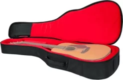 Gator Transit Series Acoustic Guitar Gig Bag Charcoal Black -Orchestral Oasis shop J51963000002000 IMAGE 11