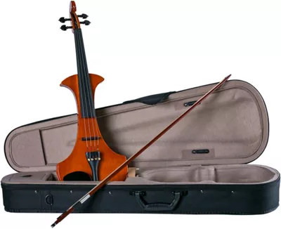 Cremona SV-180E Premier Student Electric Violin Outfit 4/4 Violin Brown 5 Cremona SV-180E Premier Student Electric Violin Outfit 4/4 Violin Brown - Image 3