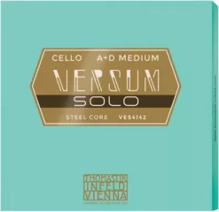 Thomastik Versum Solo A And D Cello String Combo Pack 4/4 Size, Medium