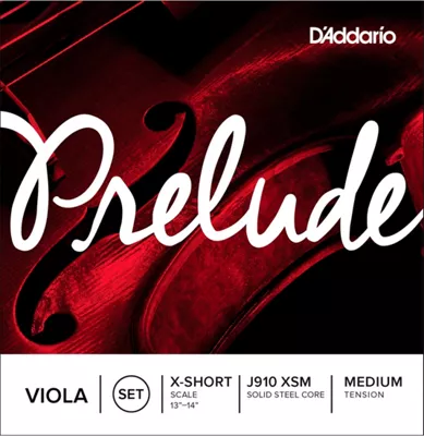 D'Addario Prelude Series Viola String Set 13-14 Extra Short Scale 3 D'Addario Prelude Series Viola String Set 13-14 Extra Short Scale