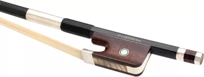 ARTINO Three Star Deluxe Carbon Fiber French Bass Bow 3/4 Round 4 ARTINO Three Star Deluxe Carbon Fiber French Bass Bow 3/4 Round - Image 2