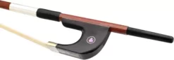 ARTINO Three Star Wood Veneer Carbon Fiber German Bass Bow 3/4 Round -Orchestral Oasis shop L48698000001001 IMAGE 01