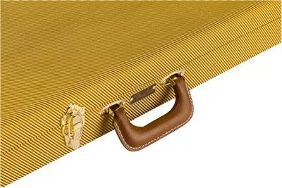 Fender Classic Series Wood Precision Bass/Jazz Bass Case Tweed Red 6 Fender Classic Series Wood Precision Bass/Jazz Bass Case Tweed Red - Image 4