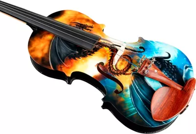 Rozanna's Violins Dragon Spirit Violin Outfit 4/4 6 Rozanna's Violins Dragon Spirit Violin Outfit 4/4 - Image 4