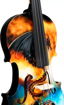 Rozanna's Violins Dragon Spirit Violin Outfit 4/4 7 Rozanna's Violins Dragon Spirit Violin Outfit 4/4 - Image 5