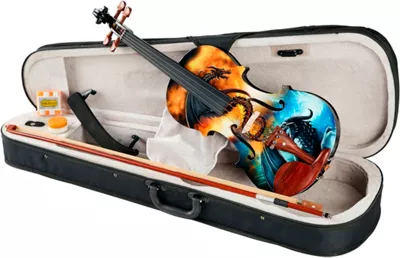 Rozanna's Violins Dragon Spirit Violin Outfit 4/4 8 Rozanna's Violins Dragon Spirit Violin Outfit 4/4 - Image 6