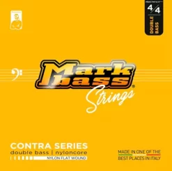 Markbass Contra Series Nylon Flat Wound Nyloncore Double Bass Strings 4/4