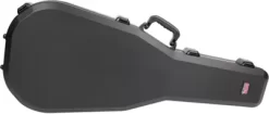 Gator Flight Pro V2 TSA Series ATA Molded Acoustic Guitar Case Black
