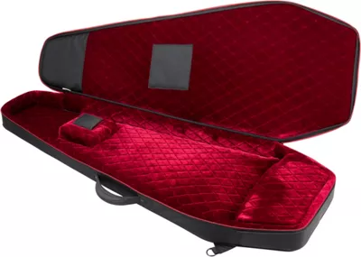 Coffin Case Coffin Chimera Electric Guitar Bag Black Extreme Guitar/Flying V 7 Coffin Case Coffin Chimera Electric Guitar Bag Black Extreme Guitar/Flying V - Image 5