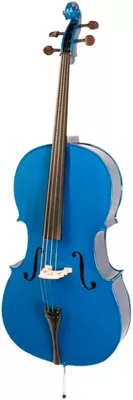 Stentor Harlequin Series Blue Cello 4/4