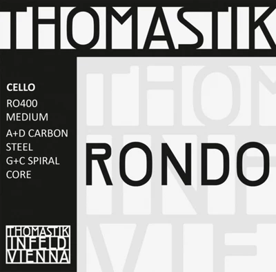 Thomastik Rondo Cello String Set 4/4 Size, Medium 3 Thomastik Rondo Cello String Set 4/4 Size, Medium