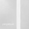 Pirastro Perpetual Series Violin String Set 4/4 Size, Medium Platinum E, 26 Gauge, Ball End