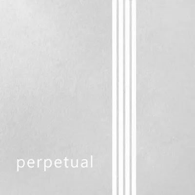 Pirastro Perpetual Series Violin String Set 4/4 Size, Medium Platinum E, 26 Gauge, Ball End 3 Pirastro Perpetual Series Violin String Set 4/4 Size, Medium Platinum E, 26 Gauge, Ball End