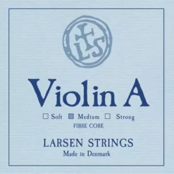 Larsen Strings Original Violin A String 4/4 Size Aluminum Wound, Medium Gauge, Ball End