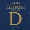 Larsen Strings Tzigane Violin D String 4/4 Size Silver Wound, Heavy Gauge, Ball End -Orchestral Oasis shop L93676000001002 IMAGE 00
