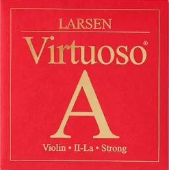 Larsen Strings Virtuoso Violin A String 4/4 Size Aluminum Wound, Heavy Gauge, Ball End