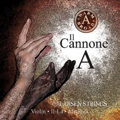 Larsen Strings Il Cannone Warm And Broad Violin A String 4/4 Size Aluminum Wound, Medium Gauge, Ball End