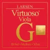 Larsen Strings Virtuoso Soloist Series Viola G String 15 To 16-1/2 In., Medium Silver, Ball End -Orchestral Oasis shop L93706000001001 IMAGE 00