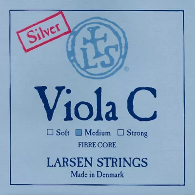 Larsen Strings Original Viola C String 15 To 16-1/2 In., Medium Silver, Ball End 3 Larsen Strings Original Viola C String 15 To 16-1/2 In., Medium Silver, Ball End