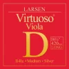 Larsen Strings Virtuoso Extra-Long Viola D String 16-1/2+ In., Medium Aluminum, Ball End -Orchestral Oasis shop L93713000001001 IMAGE 00