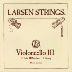 Larsen Strings Original Cello G String 4/4 Size, Medium Tungsten, Ball End