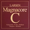 Larsen Strings Magnacore Cello C String 4/4 Size, Medium Tungsten, Ball End