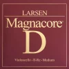 Larsen Strings Magnacore Cello D String 4/4 Size, Medium Steel, Ball End -Orchestral Oasis shop L93759000001001 IMAGE 00