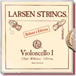 Larsen Strings Soloist And Magnacore Cello String Set 4/4 Size, Medium