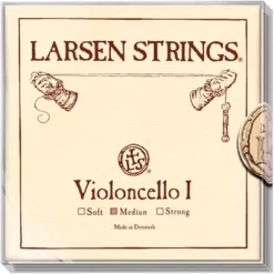 Larsen Strings Original Cello String Set 4/4 Size, Medium
