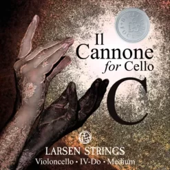Larsen Strings Il Cannone Direct And Focused Cello C String 4/4 Tungsten, Ball End