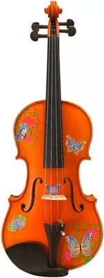 Rozanna's Violins Butterfly Dream Bejeweled Series Violin Outfit 4/4