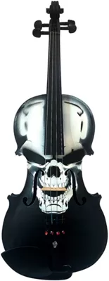 Rozanna's Violins Skull Series Carbon Composite Violin Outfit 4/4