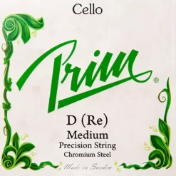 Prim Precision Cello D String 4/4 Size, Medium
