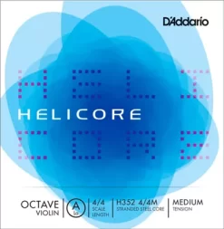 D'Addario Helicore Octave Series Violin A String 4/4 Size, Medium