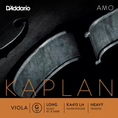 D'Addario Kaplan Amo Series Viola G String 16+ In., Heavy 3 D'Addario Kaplan Amo Series Viola G String 16+ In., Heavy
