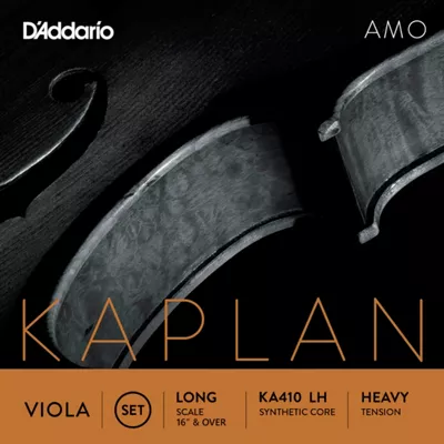 D'Addario Kaplan Amo Series Viola String Set 16+ In., Heavy 3 D'Addario Kaplan Amo Series Viola String Set 16+ In., Heavy
