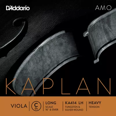 D'Addario Kaplan Amo Series Viola C String 16+ In., Heavy 3 D'Addario Kaplan Amo Series Viola C String 16+ In., Heavy